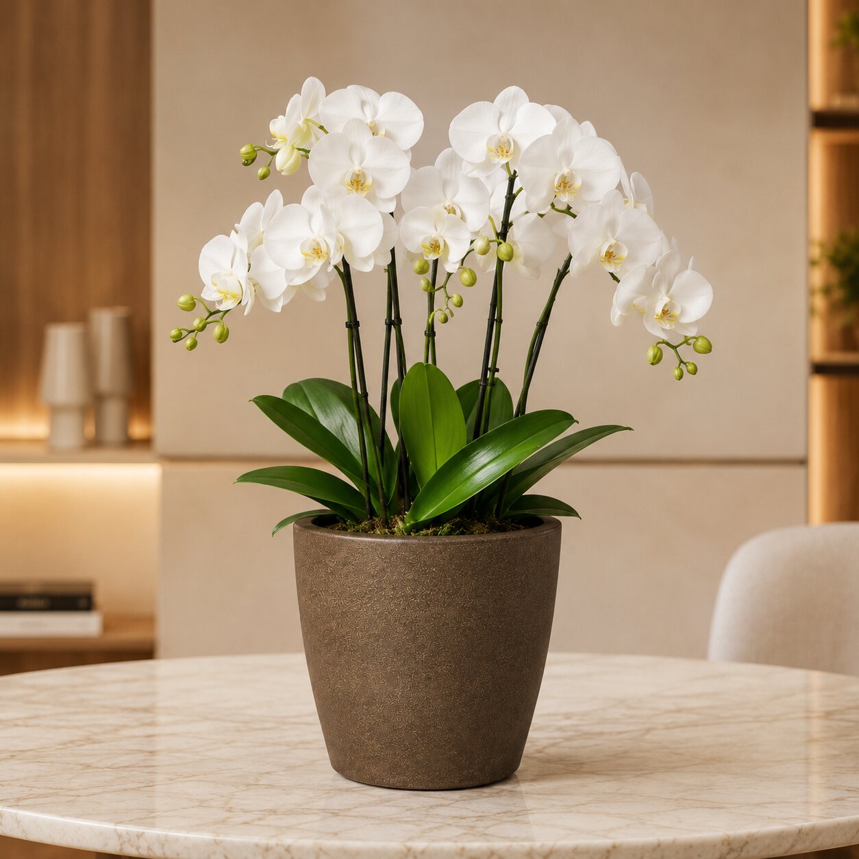 Cachepot 22x23x16cm — vaso de polietileno Mirage Decor