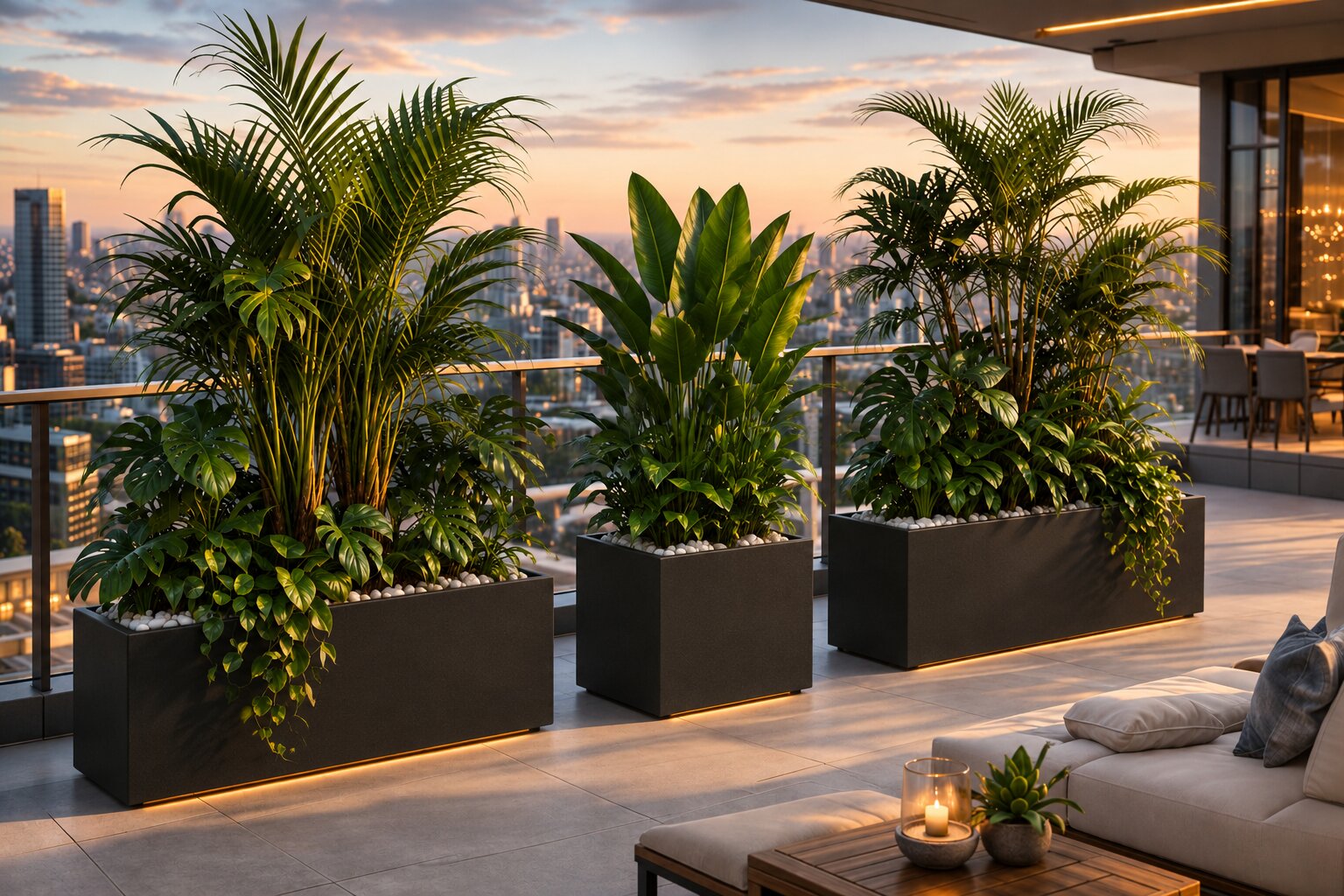 Jardineiras em polietileno — Mirage Decor