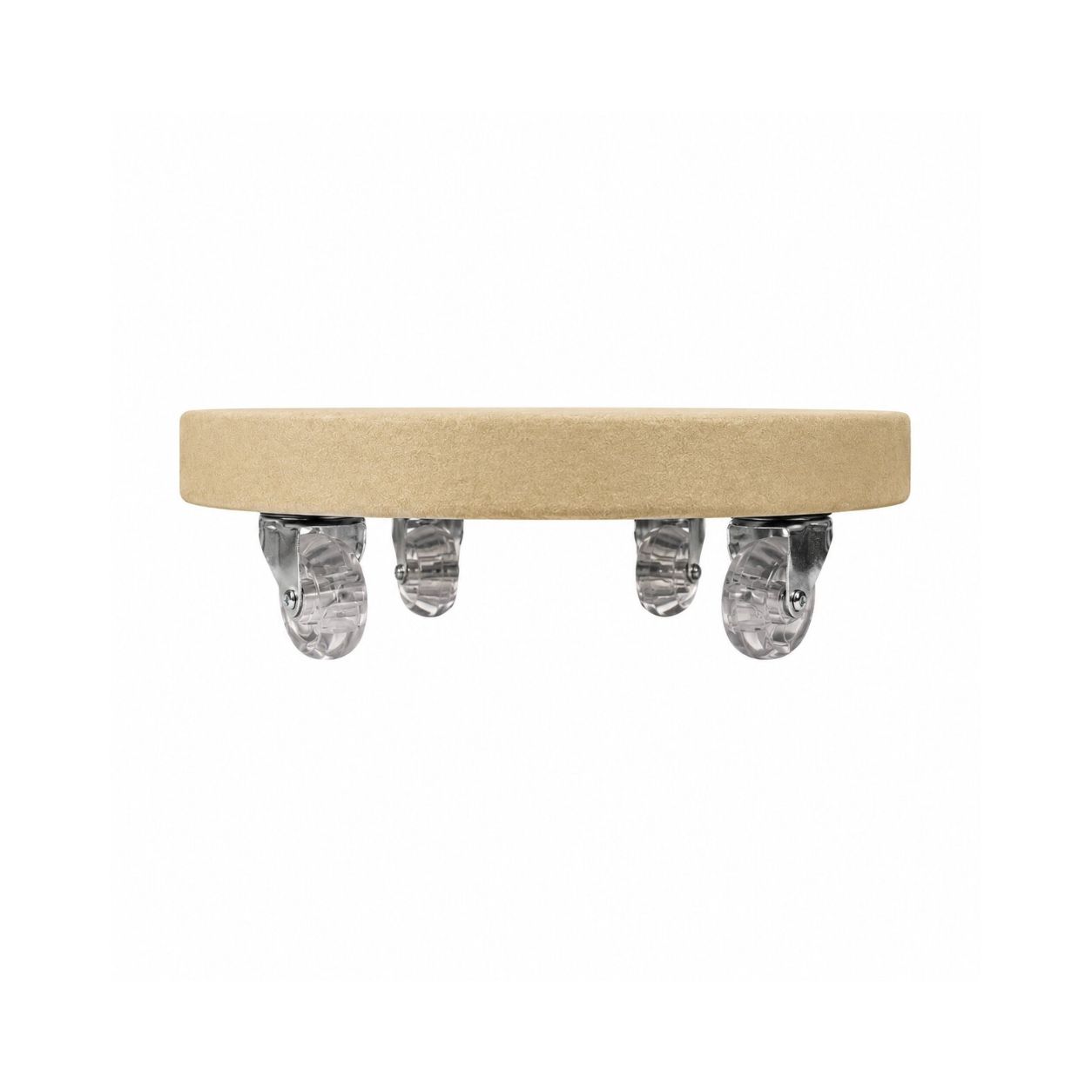 Suporte com Rodas para Vasos 25cm — vaso de polietileno Mirage Decor