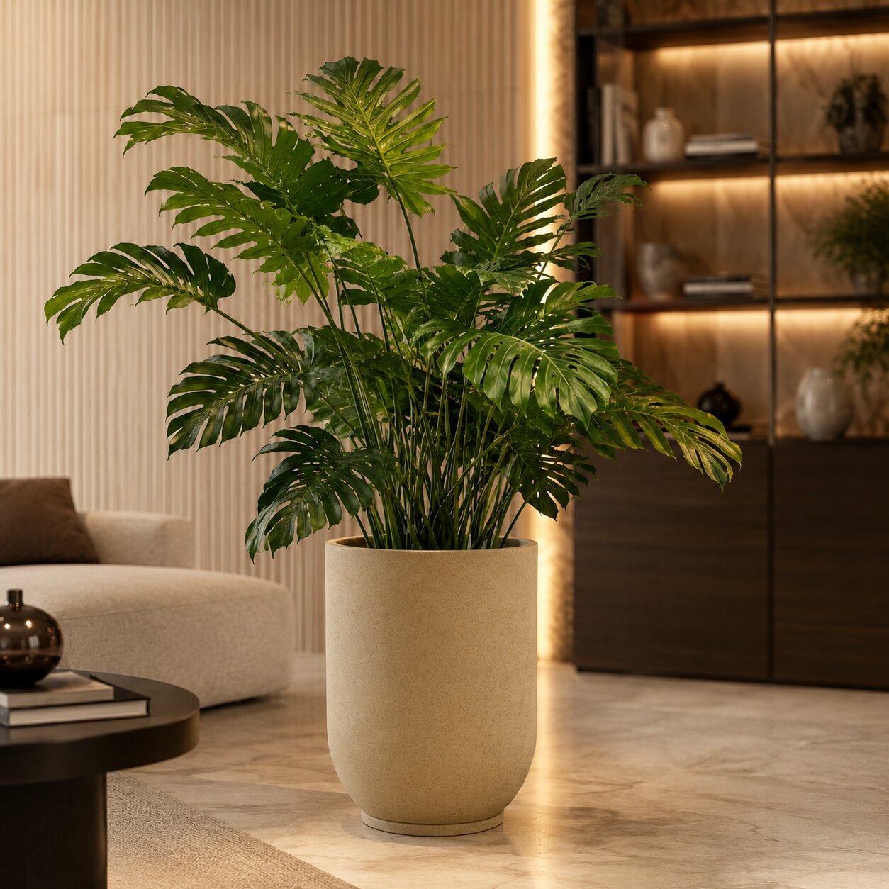 Vaso Cilíndrico 45x35x26cm — vaso de polietileno Mirage Decor