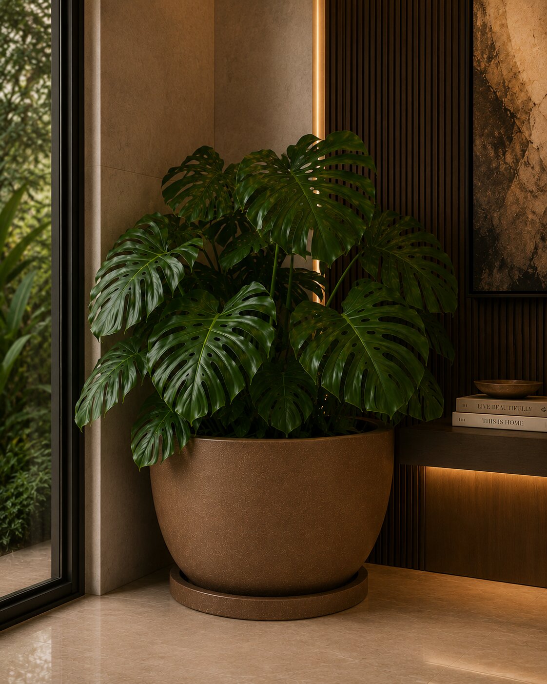 Vaso Cônico 45x58x40cm — vaso de polietileno Mirage Decor